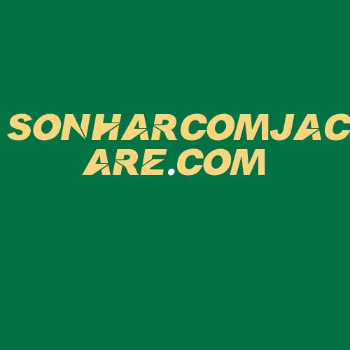 Logo da SONHARCOMJACARE